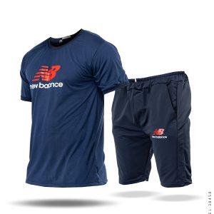 ست تیشرت شلوارک مردانه New Balance مدل 38458