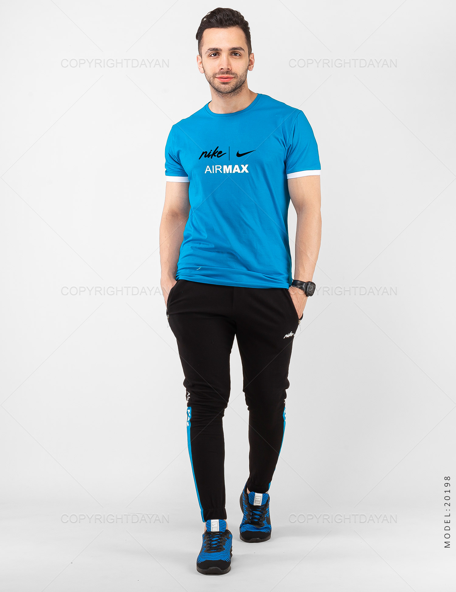 ست تیشرت شلوار مردانه Nike مدل 20198