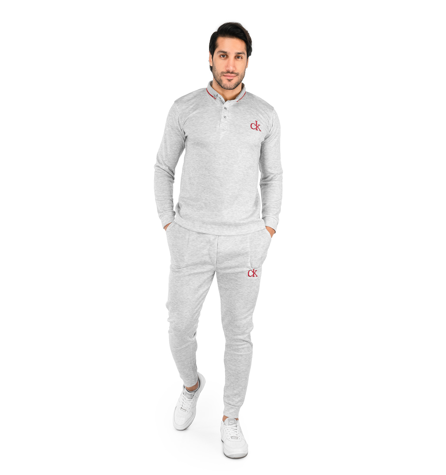ست بلوز شلوار مردانه آستین بلند Calvin Klein مدل 42359