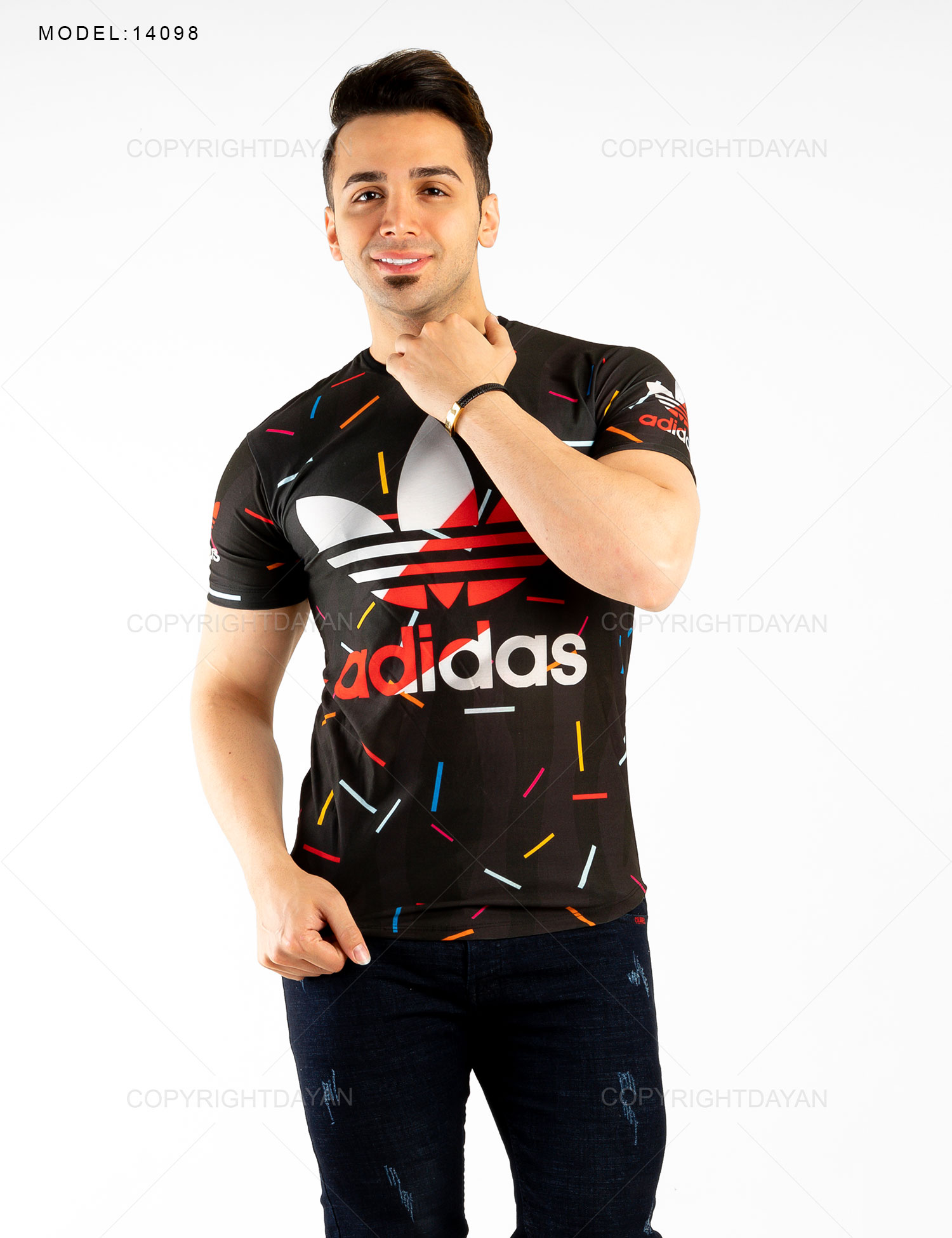 تیشرت مردانه Adidas مدل 14098