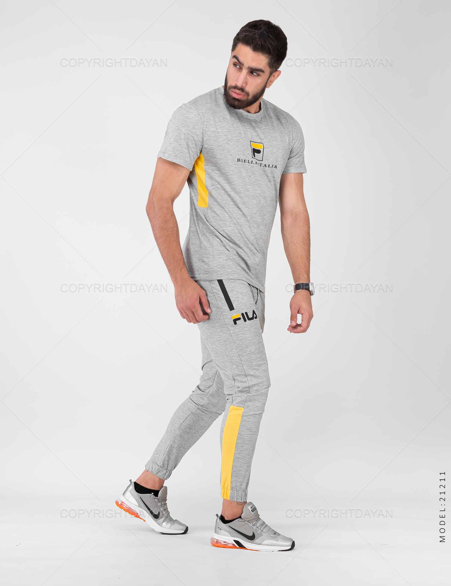 ست تیشرت شلوار مردانه Fila مدل 21211