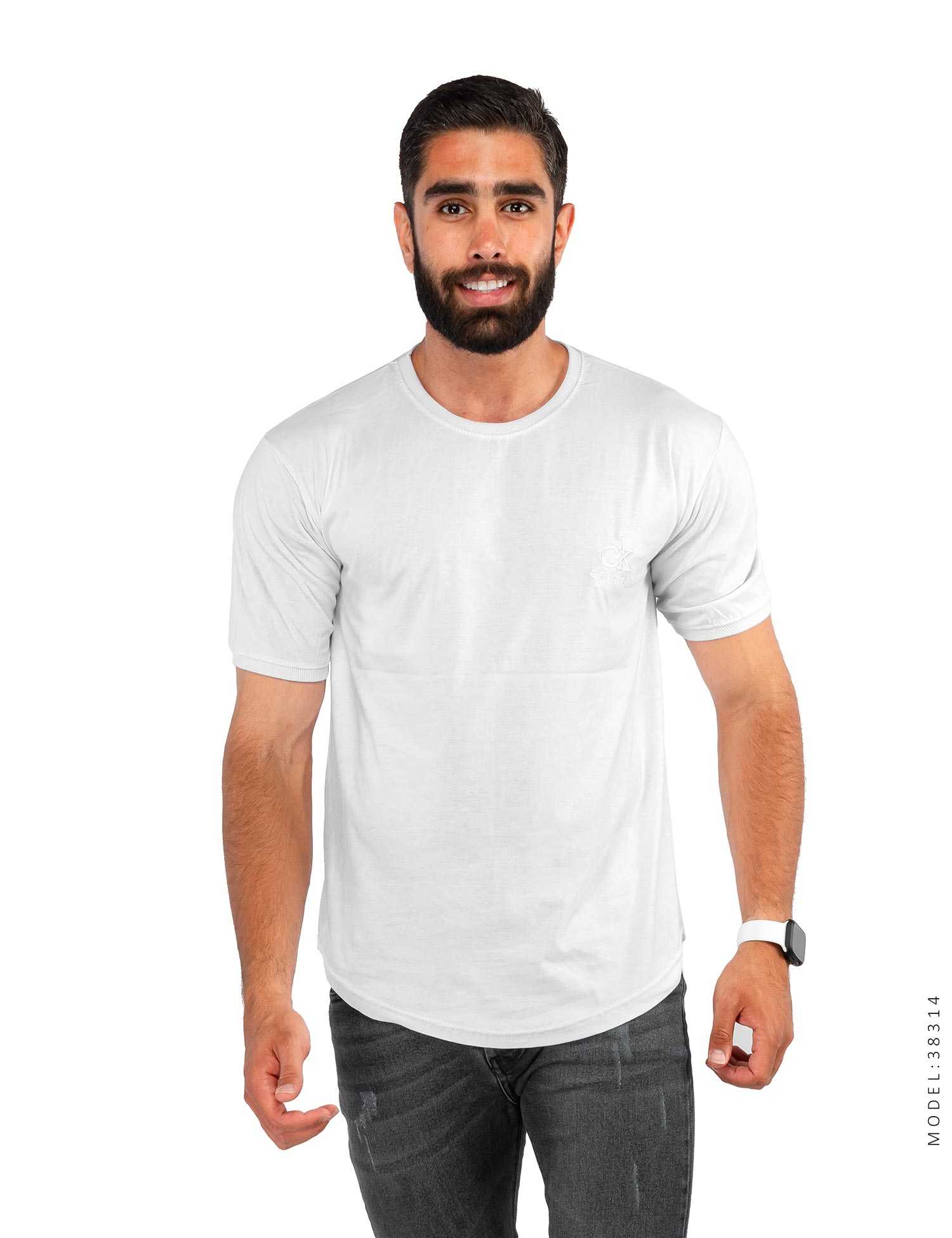 تیشرت مردانه یقه گرد Calvin Klein مدل 38314