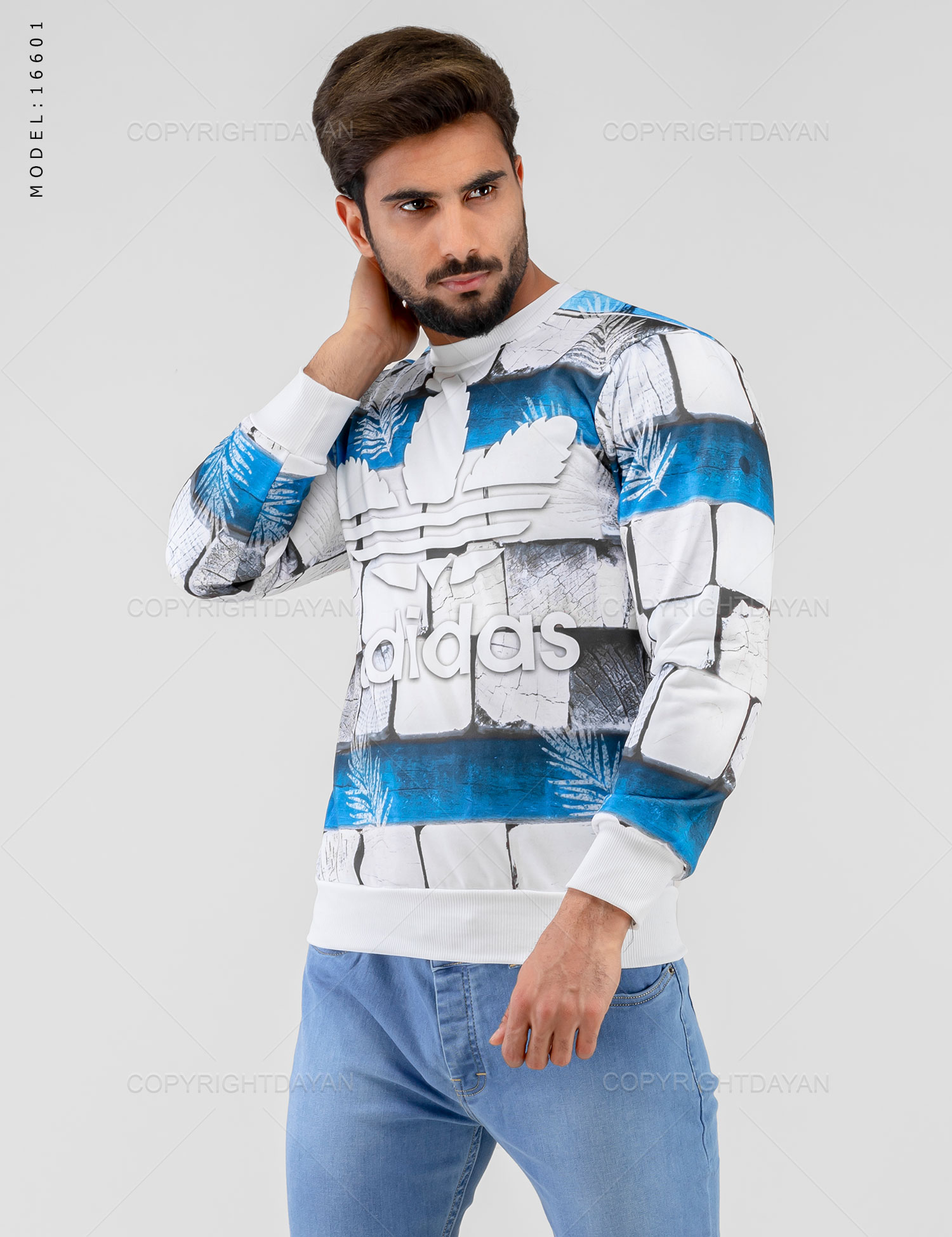 بلوز مردانه Adidas مدل 16601