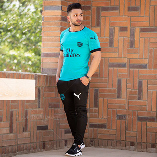 ست تیشرت شلوار مردانه Arsenal مدل Tichka