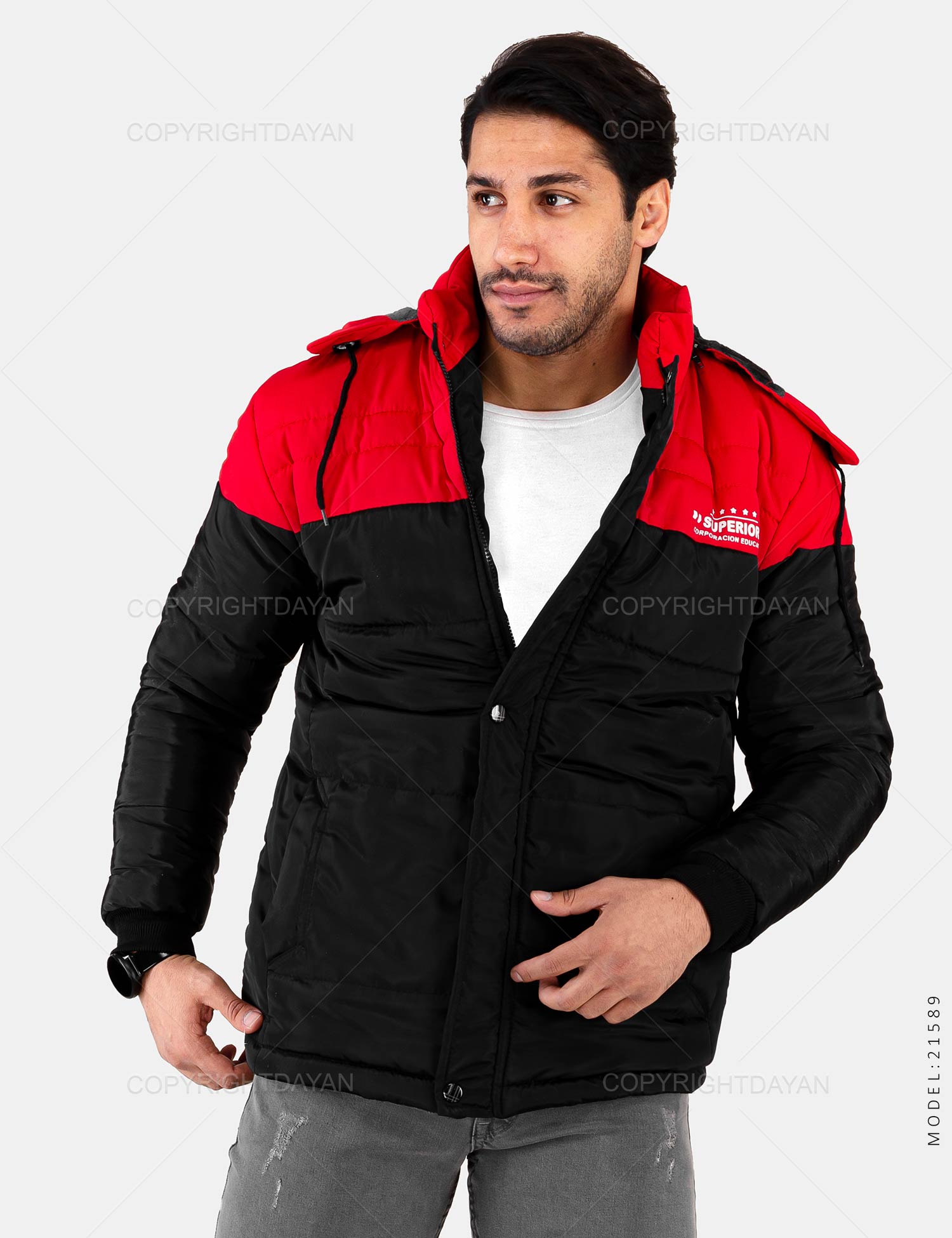 کاپشن مردانه Alvin مدل 21589