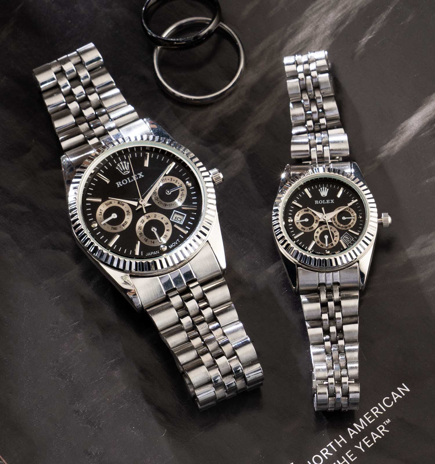 ست ساعت مچی عقربه ای Rolex مدل 45157