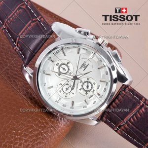 ساعت مچی tissot 1853 (طرح چرم)