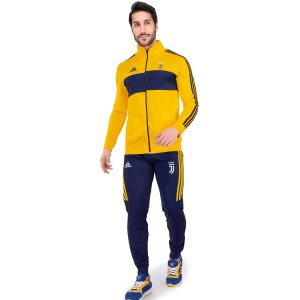ست سویشرت شلوار مردانه آستین بلند Adidas ساده یقه ایستاده مدل 41232