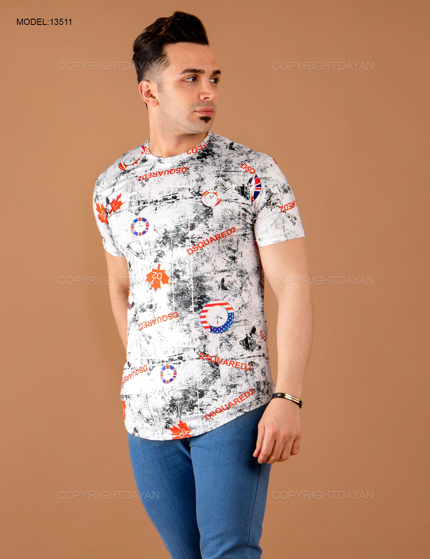 تیشرت مردانه Dsquared 2 مدل 13511