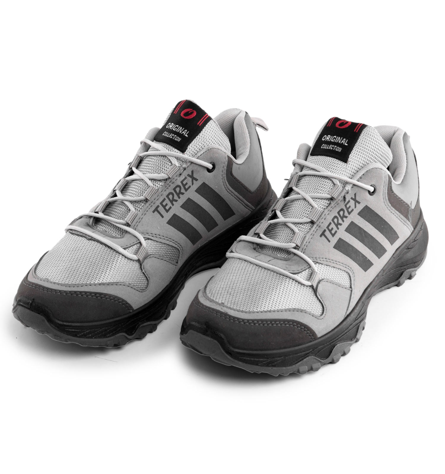 کفش اسپرت Adidas مردانه طوسی بندی مدل 42874