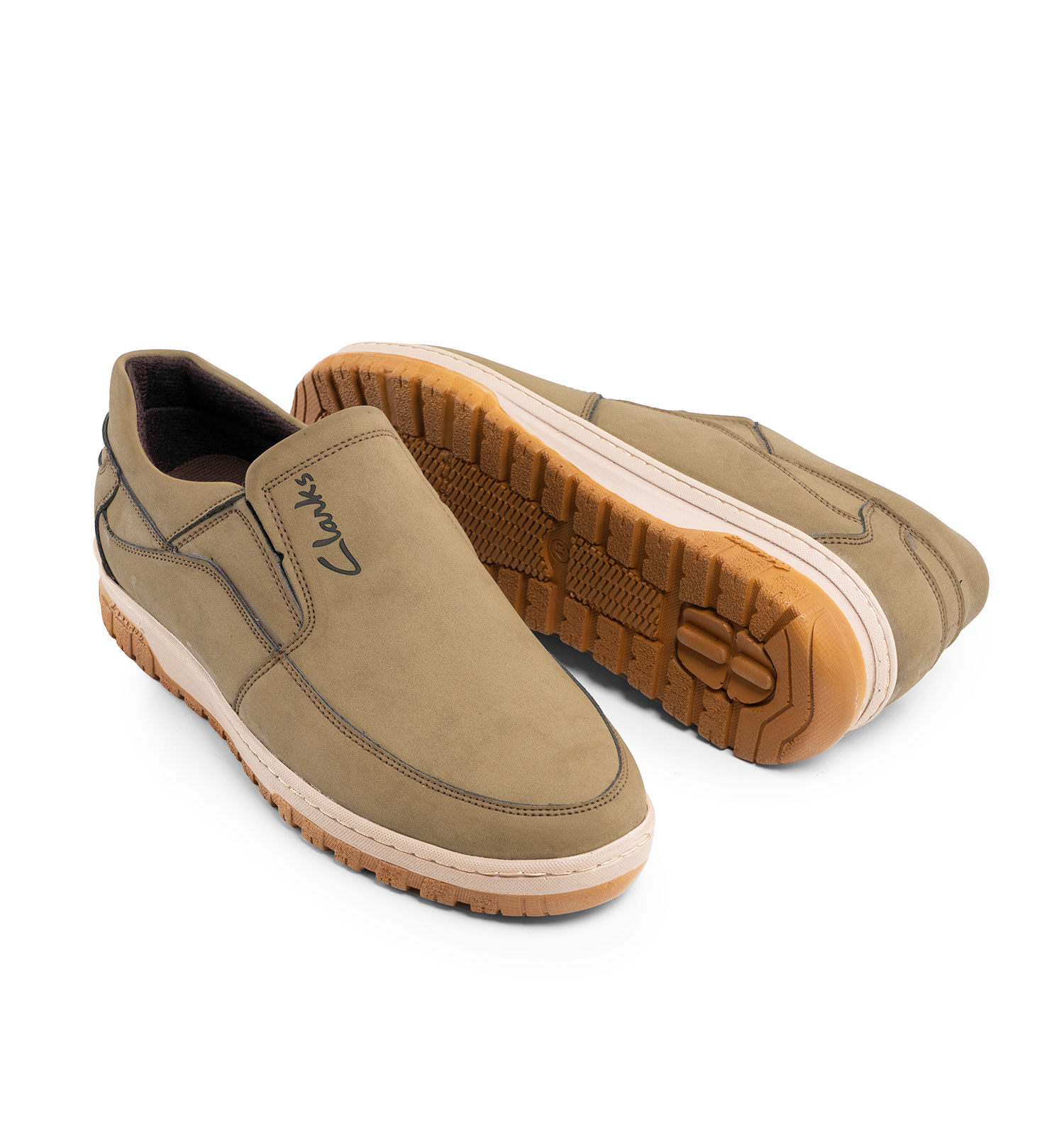 کفش روزمره مردانه Clarks چرم مصنوعی مدل 43853