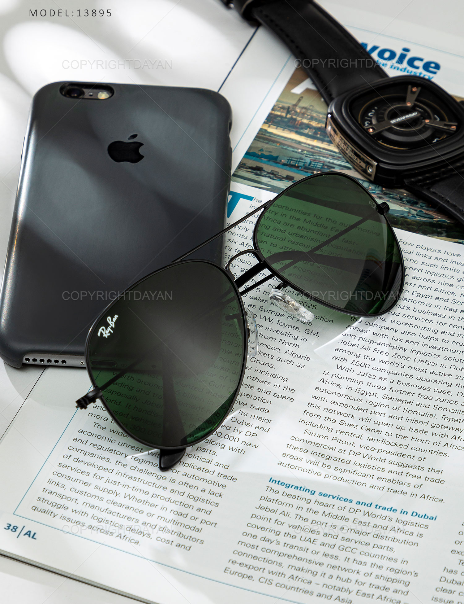 عینک آفتابی Ray ban مدل 13895