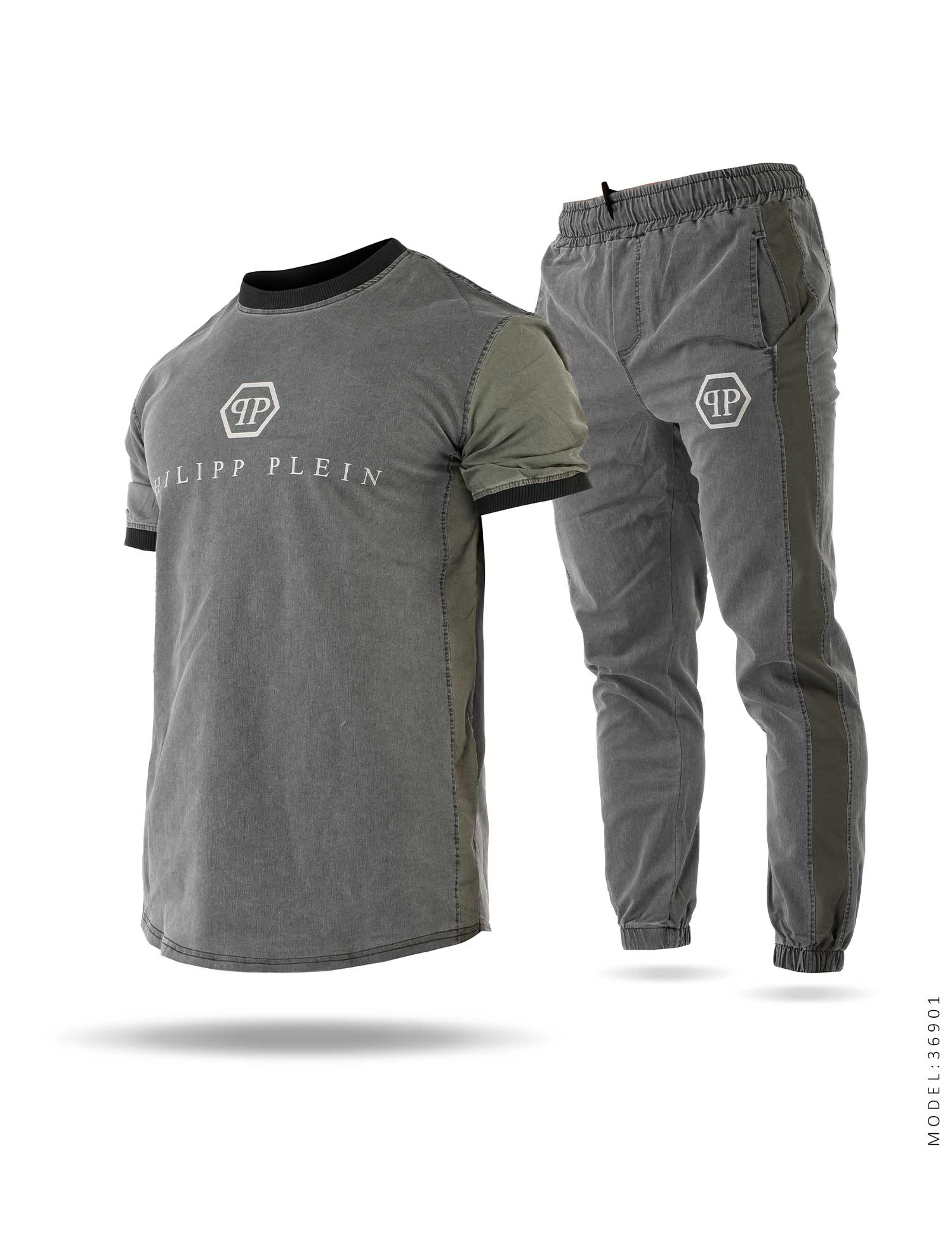 ست تیشرت شلوار اسپرت Philipp plein مدل 36901