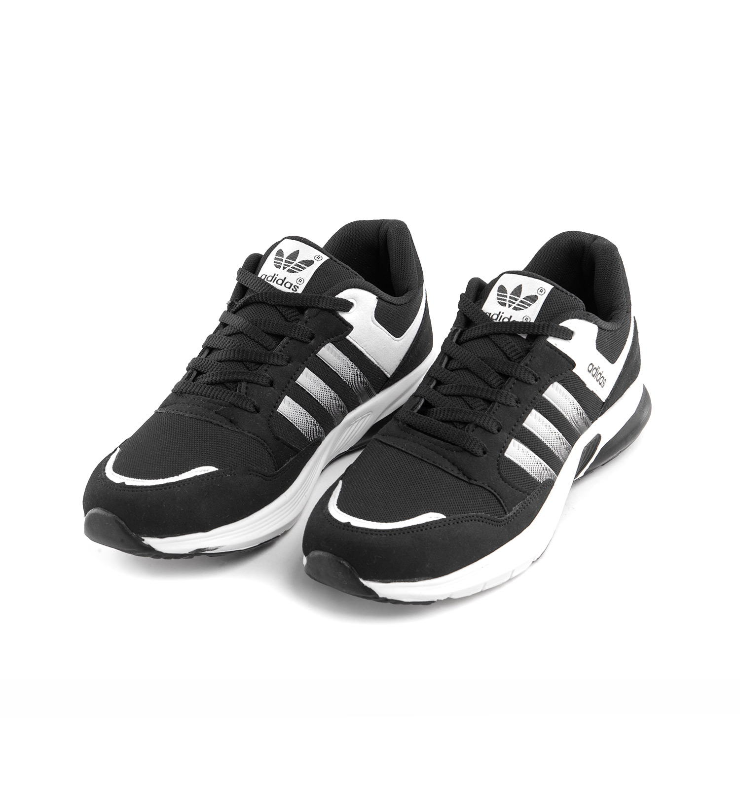 کفش اسپرت Adidas مردانه مشکی بندی مدل 43191