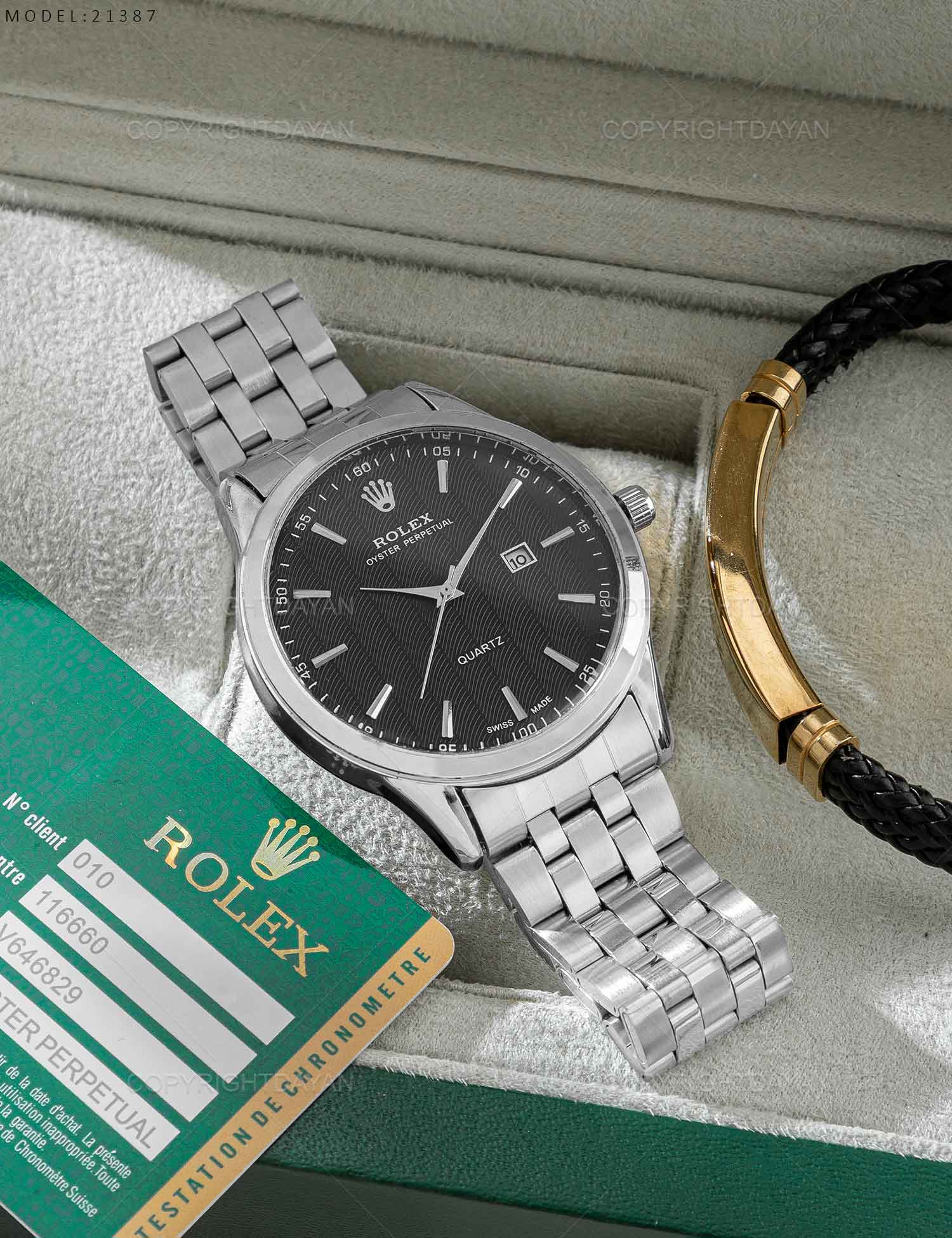 ساعت مچی مردانه Rolex مدل 21387