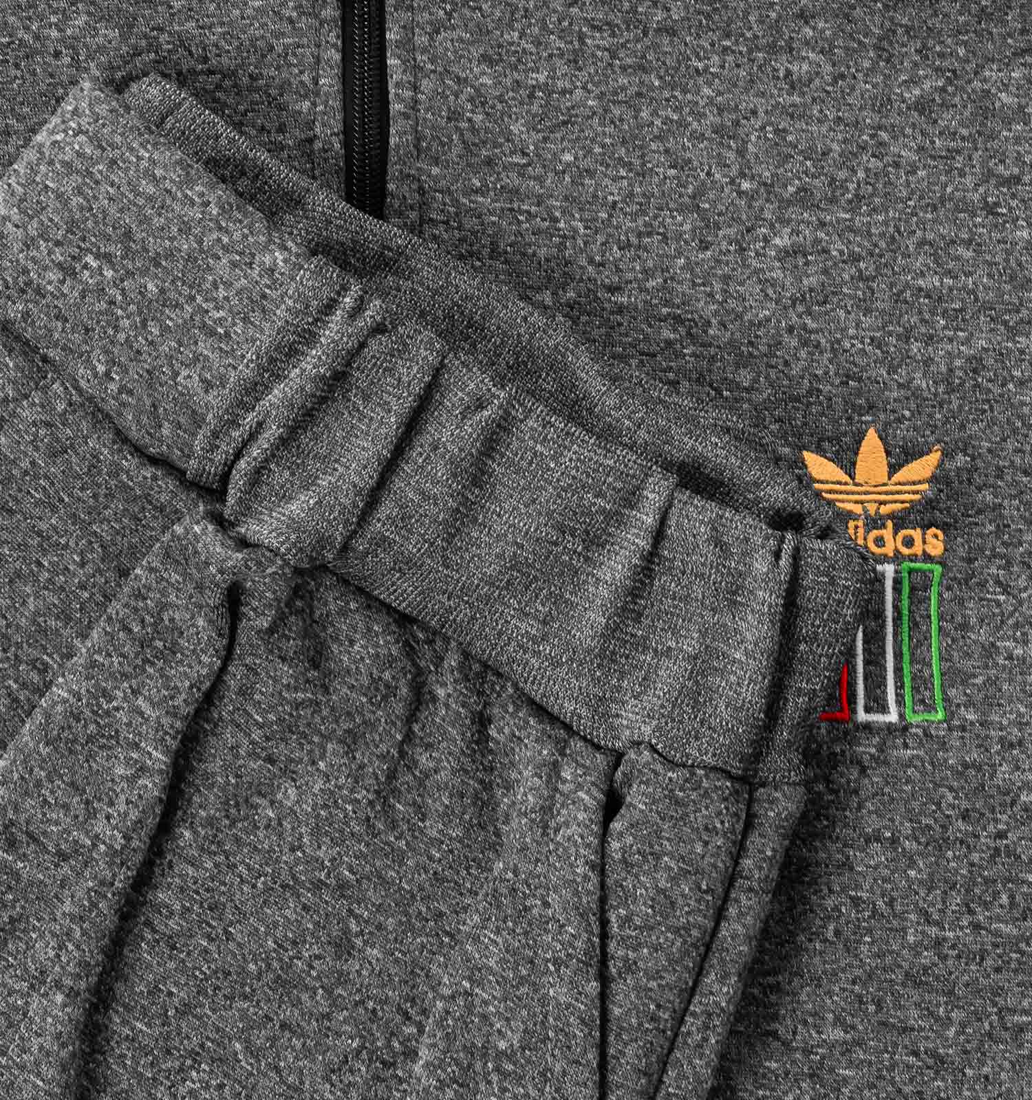 ست سویشرت شلوار مردانه آستین بلند Adidas ساده یقه ایستاده مدل 43997
