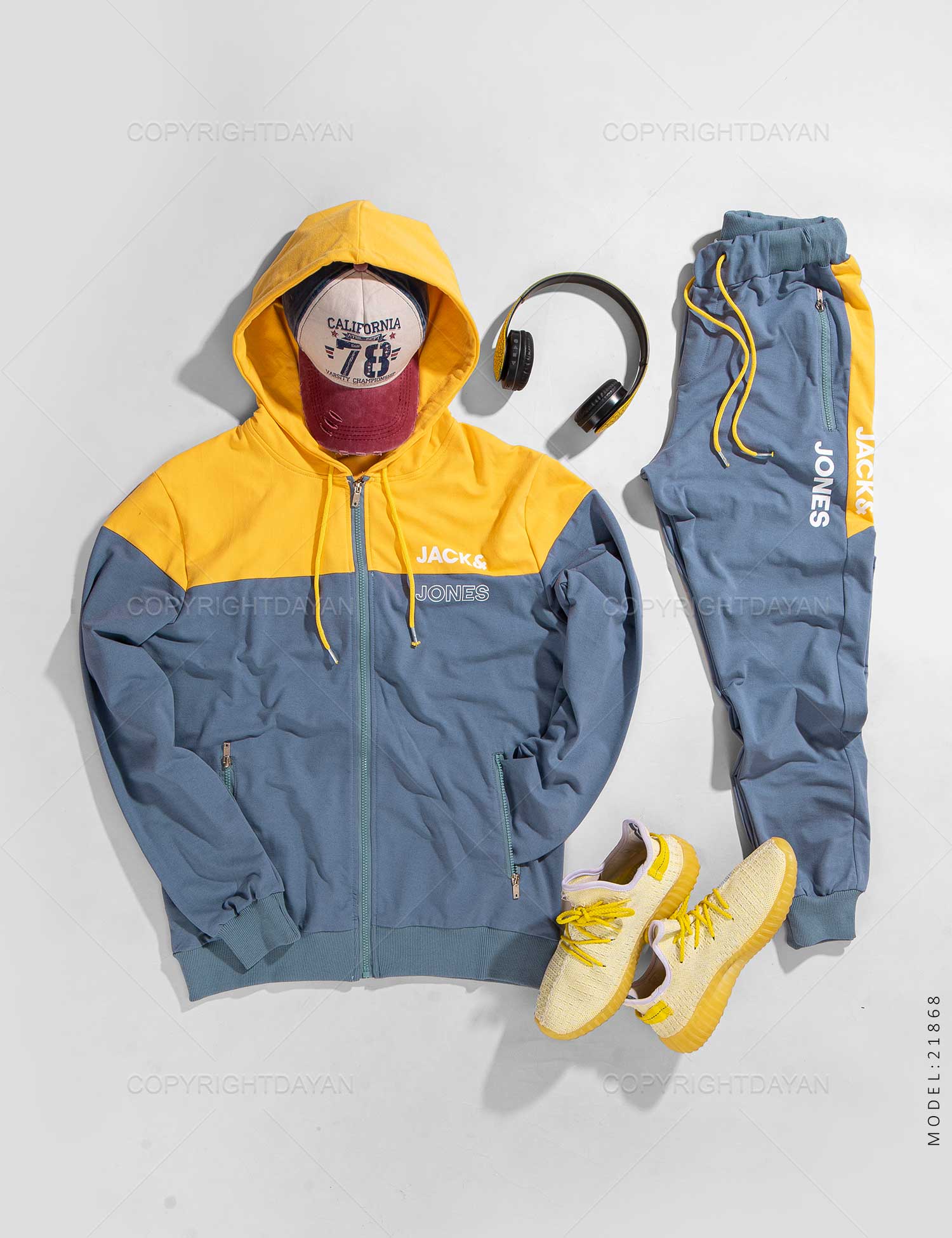 ست سویشرت شلوار مردانه Jack & Jones مدل 21868