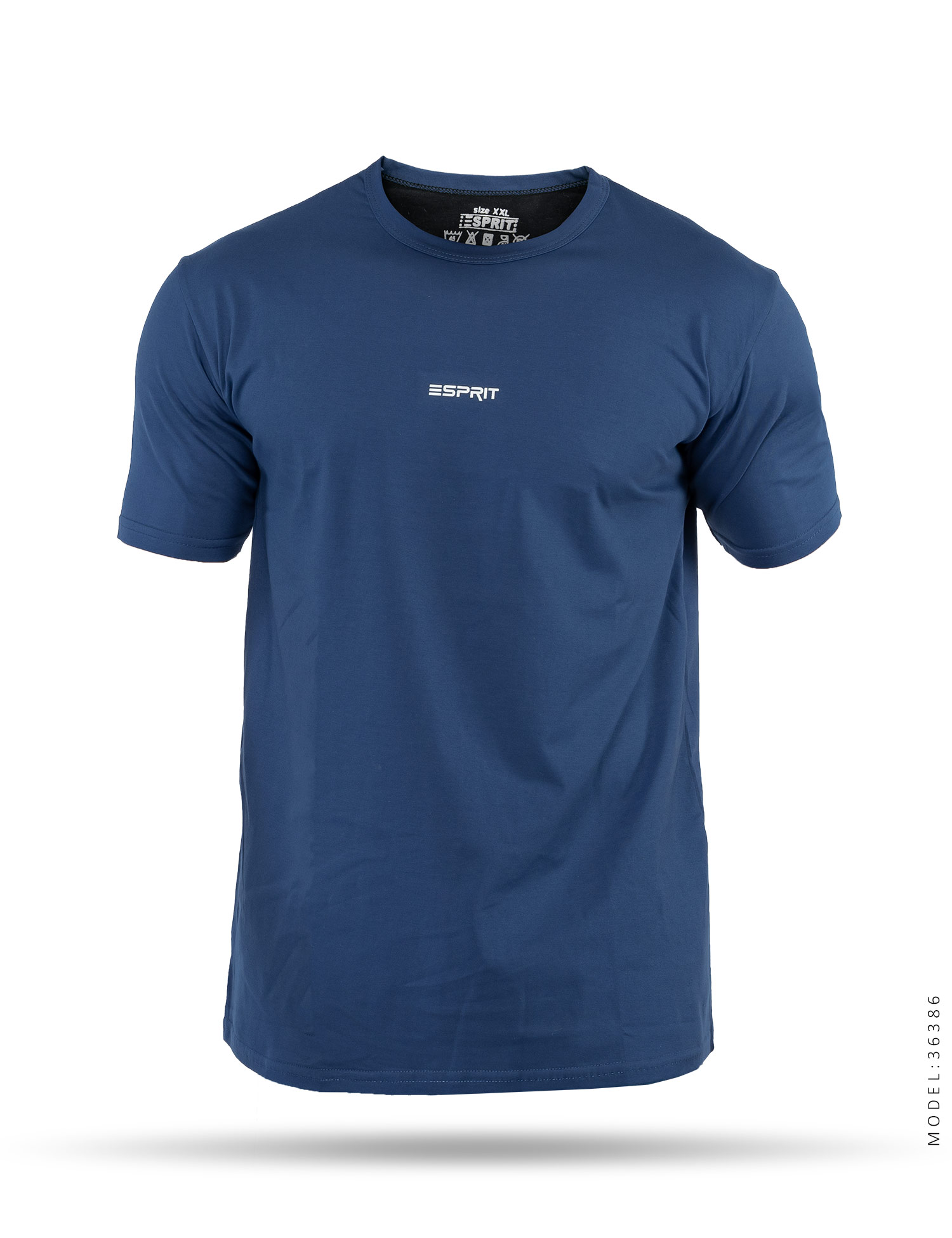 تیشرت یقه گرد مردانه Esprit مدل 36386