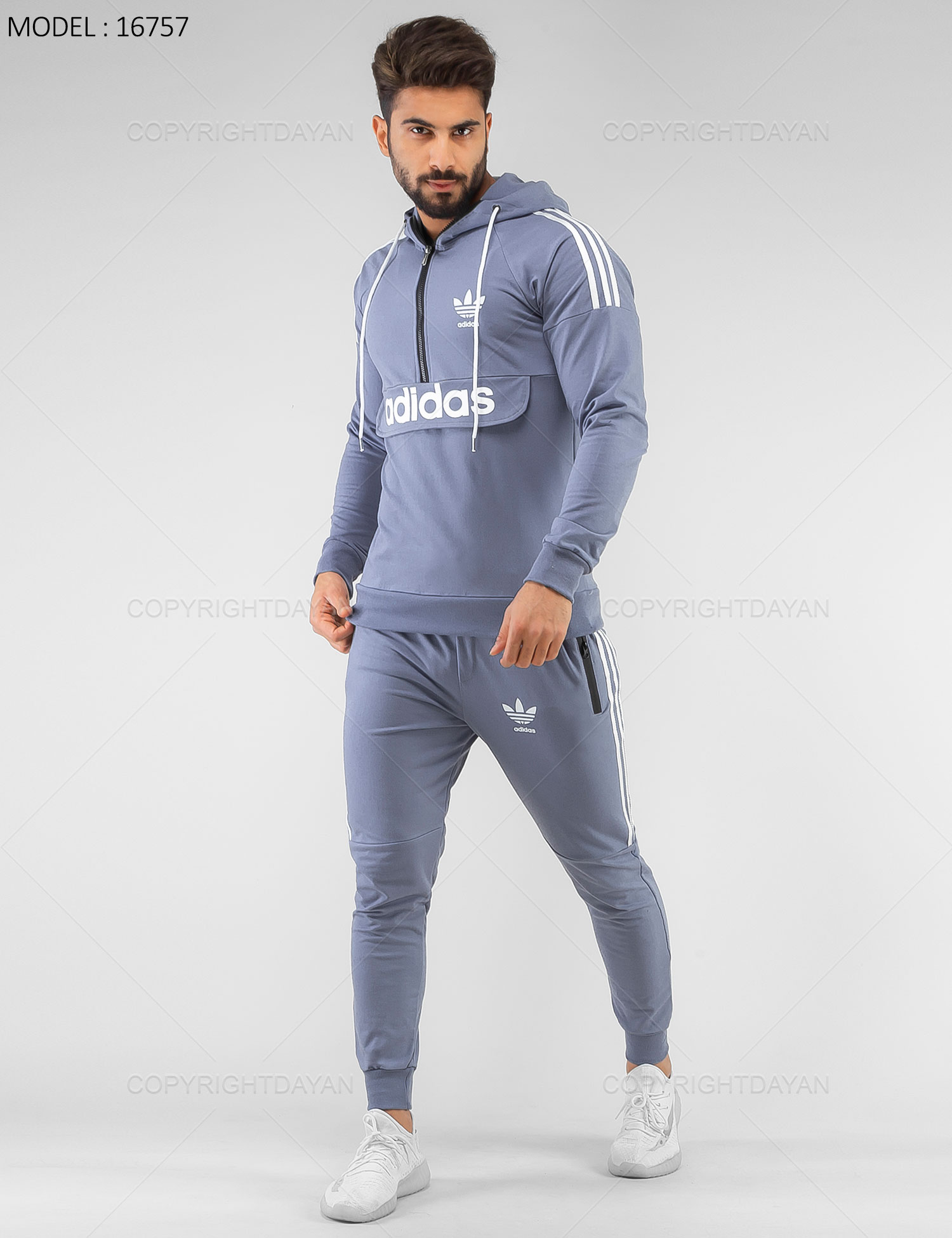 ست سویشرت شلوار مردانه Adidas مدل 16757