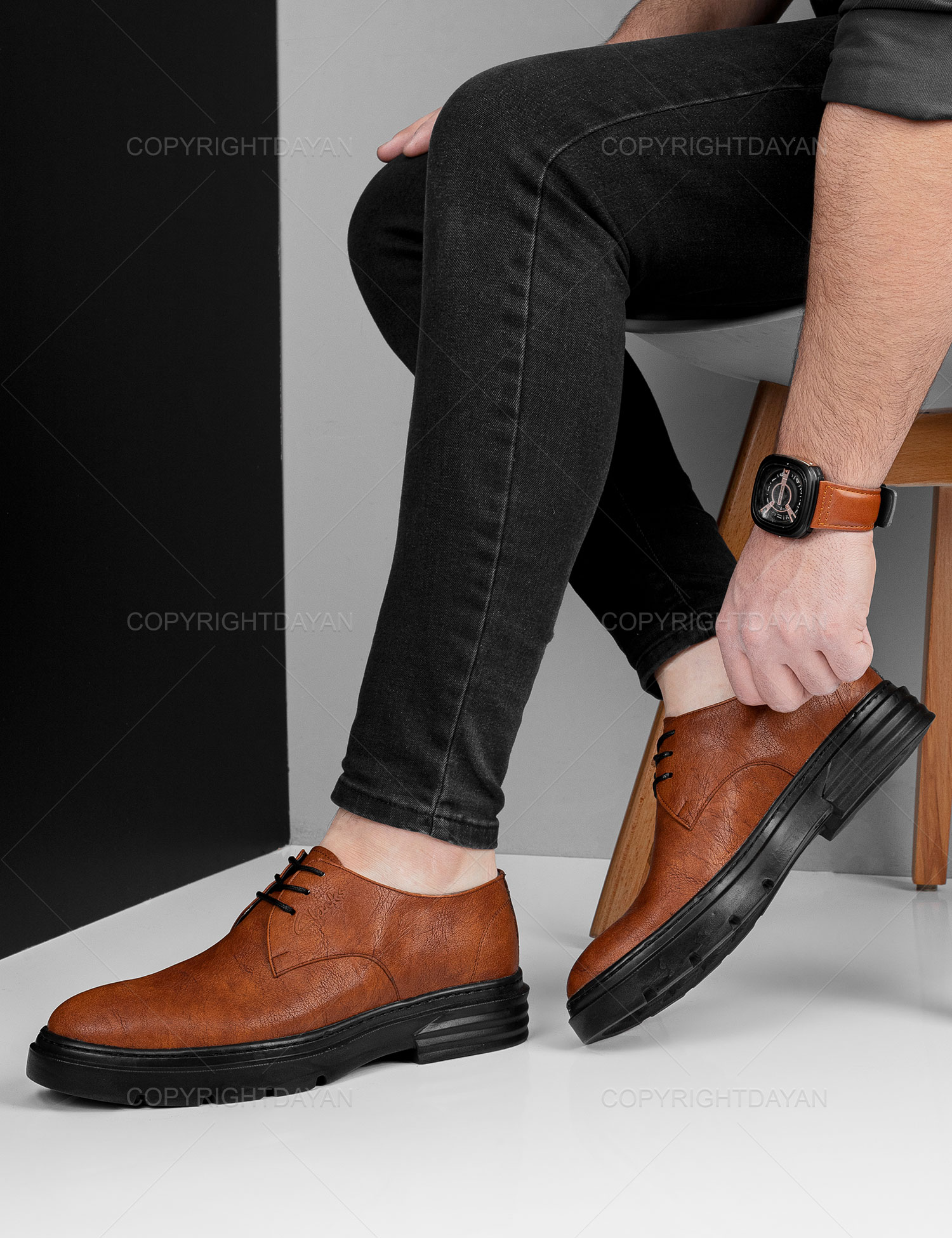 کفش مردانه Clarks مدل 18379