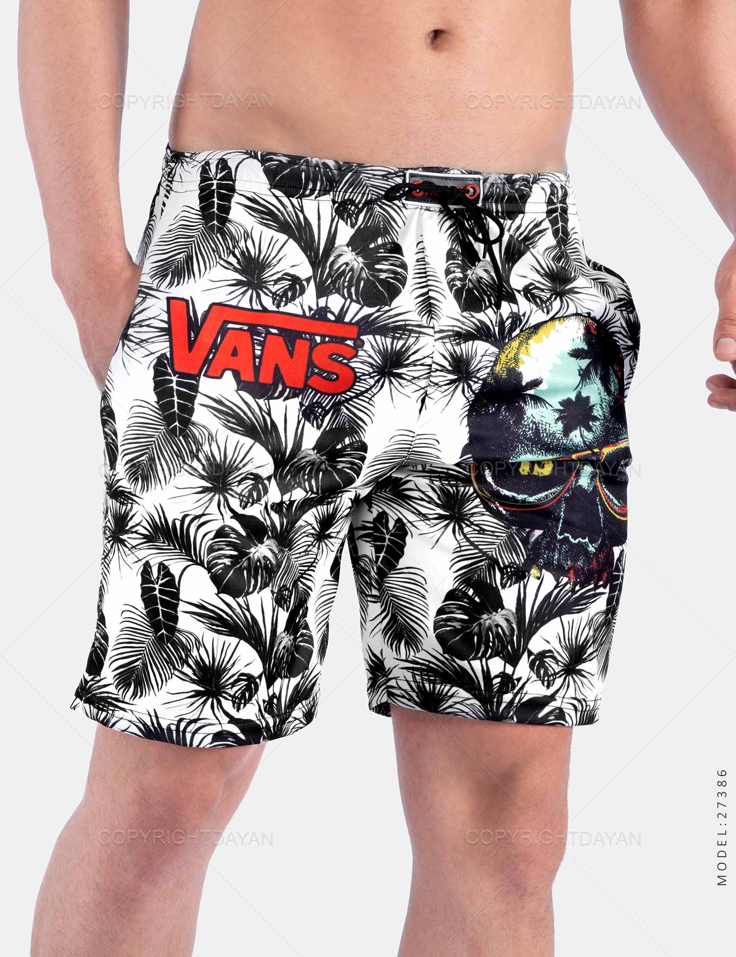 شلوارک مردانه Vans مدل 27386