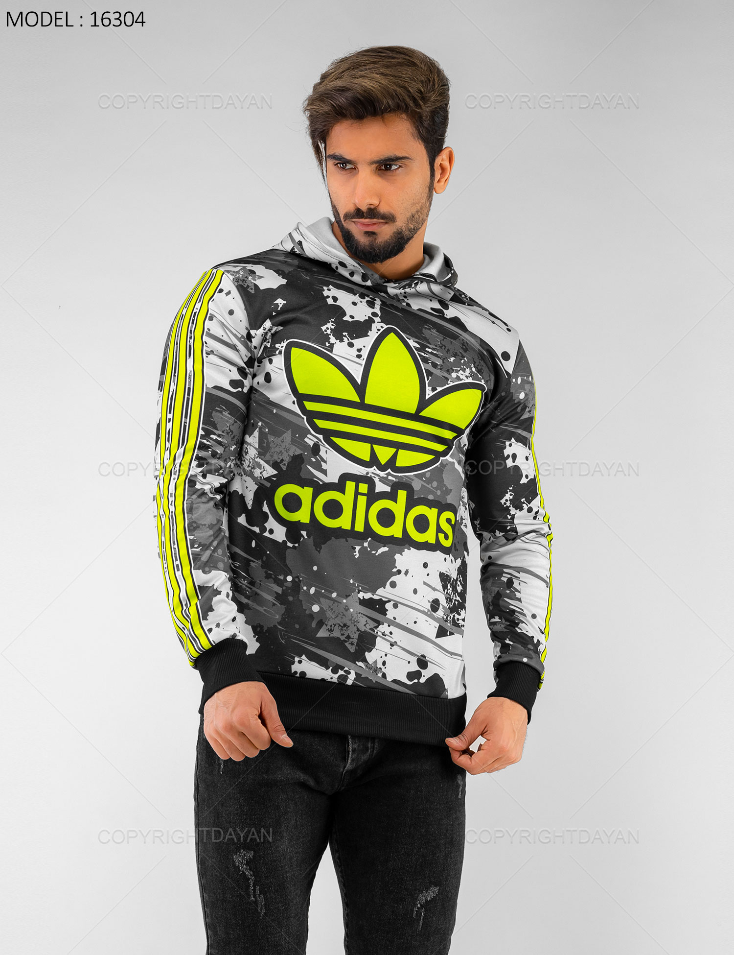 سویشرت مردانه Adidas مدل 16304