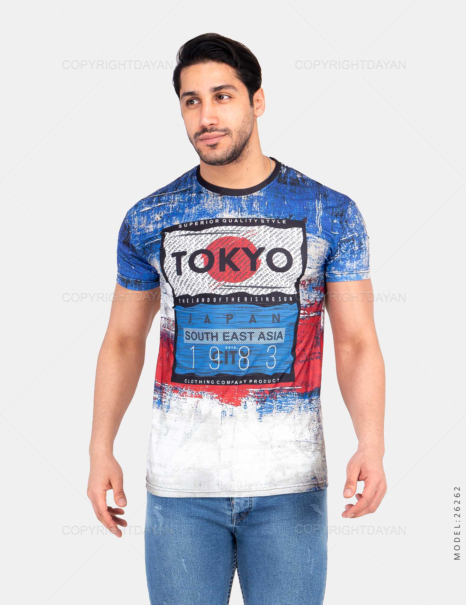 تیشرت مردانه Tokyo مدل 26262