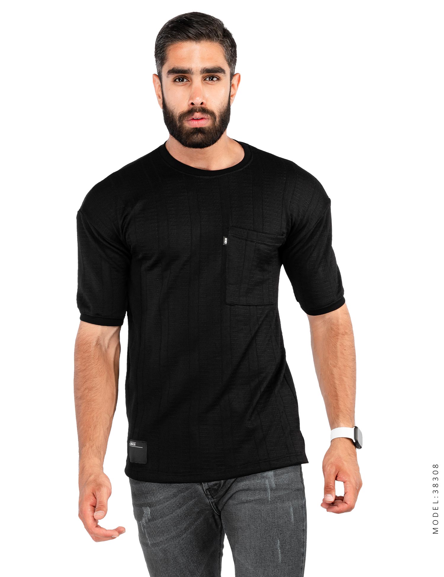 تیشرت مردانه یقه گرد Zima مدل 38308