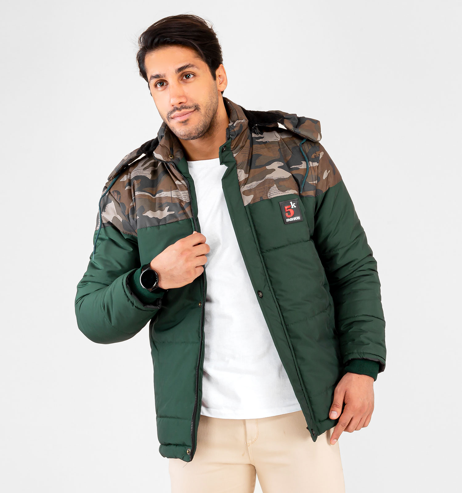 کاپشن مردانه Fashion مدل 21580