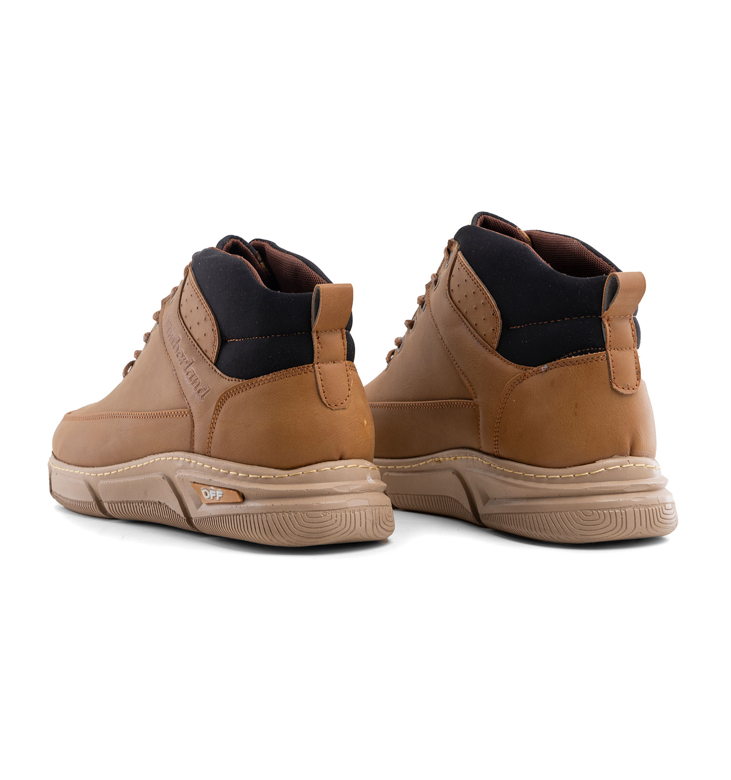 کفش ساقدار چرم مصنوعی مردانه اسپرت بنددار Timberland مدل 41156
