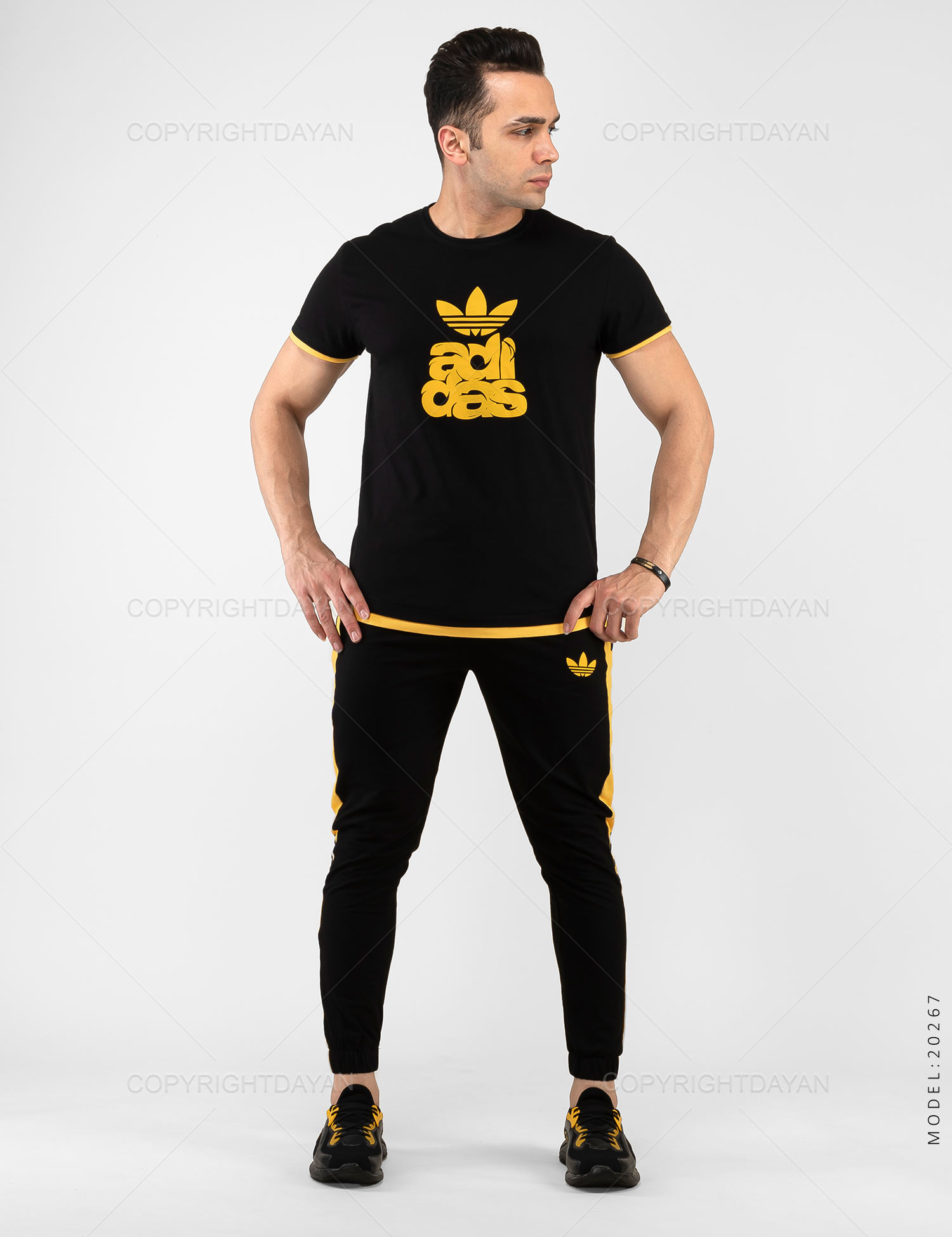ست تیشرت شلوار مردانه Adidas مدل 20267