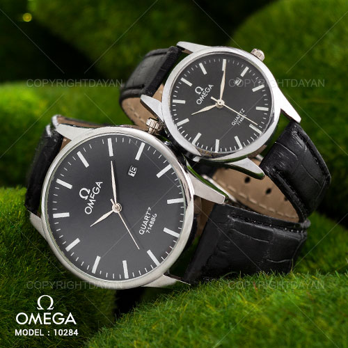 ست ساعت مچی مردانه زنانه Omega مدل 10284