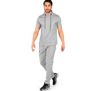 ست تیشرت شلوار مردانه آستین کوتاه Adidas ساده مدل 43666