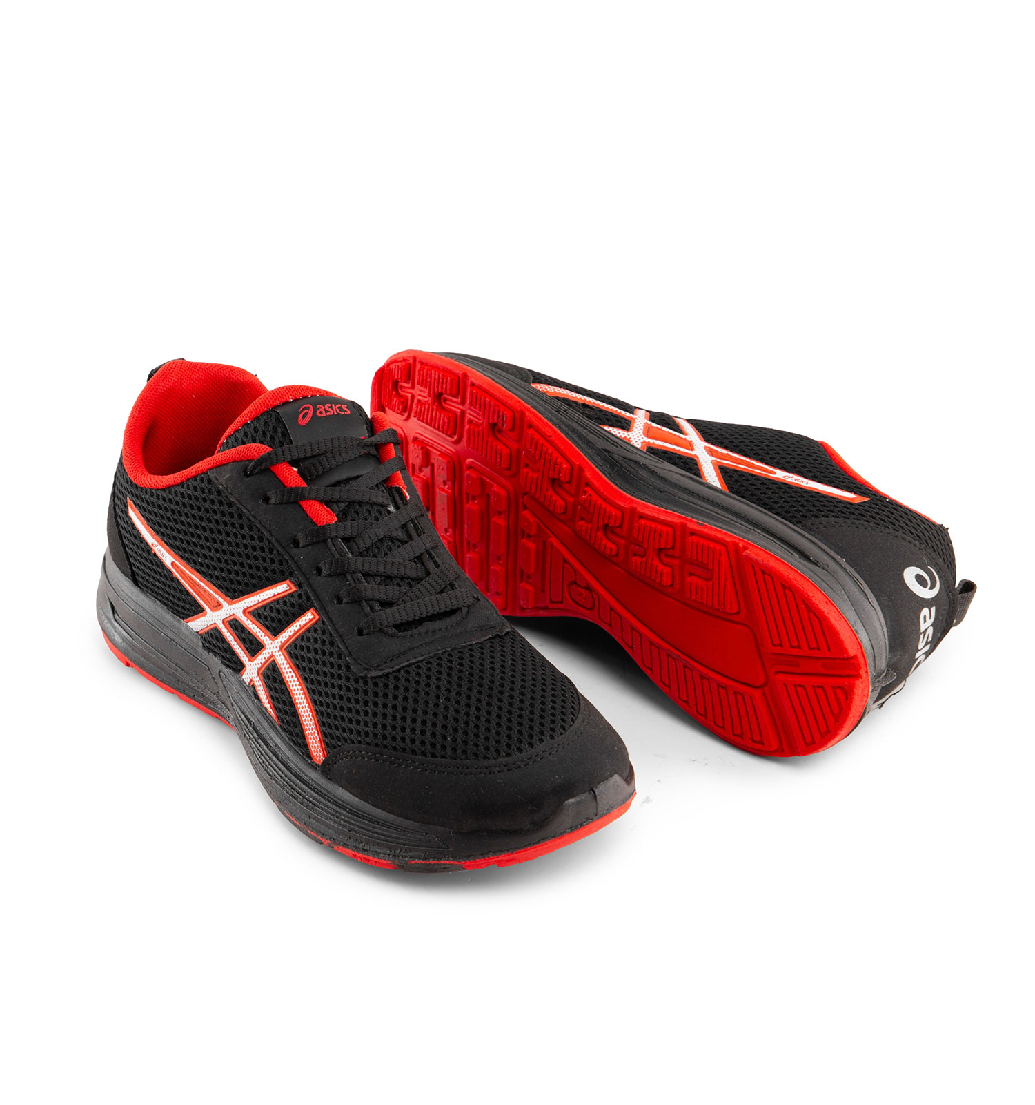 کفش اسپرت Asics مردانه مشکی بندی مدل 43095