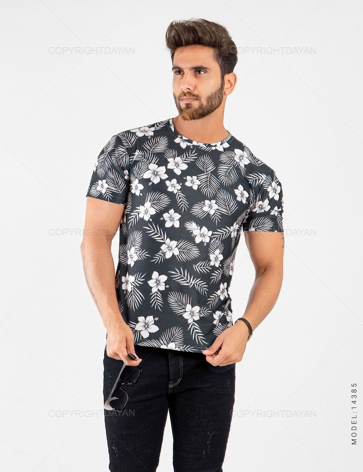 تیشرت مردانه Alvin مدل 14385