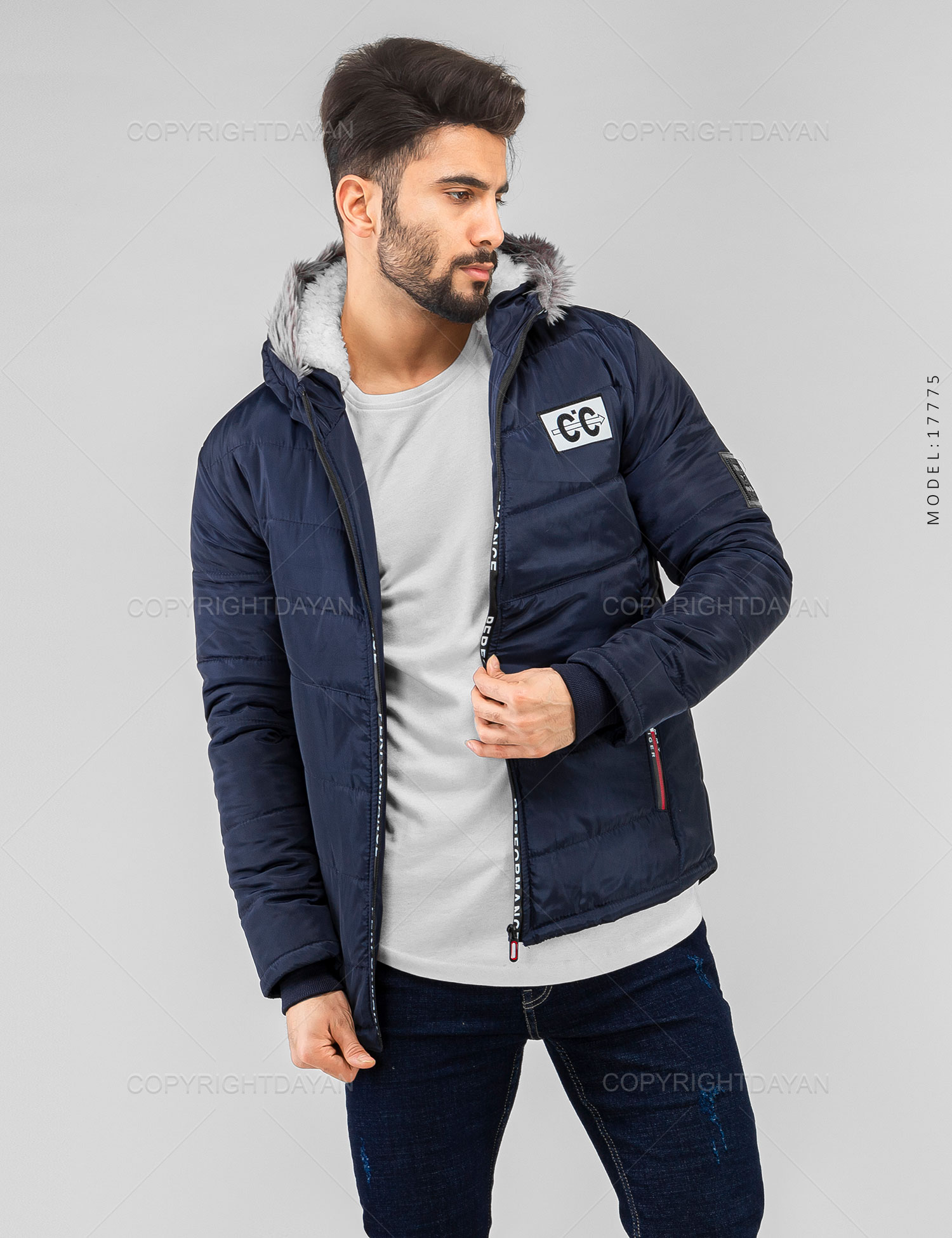 کاپشن مردانه Tommy مدل 17775
