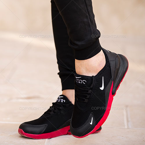 کفش مردانه Nike مدل Porden (قرمز مشکی)
