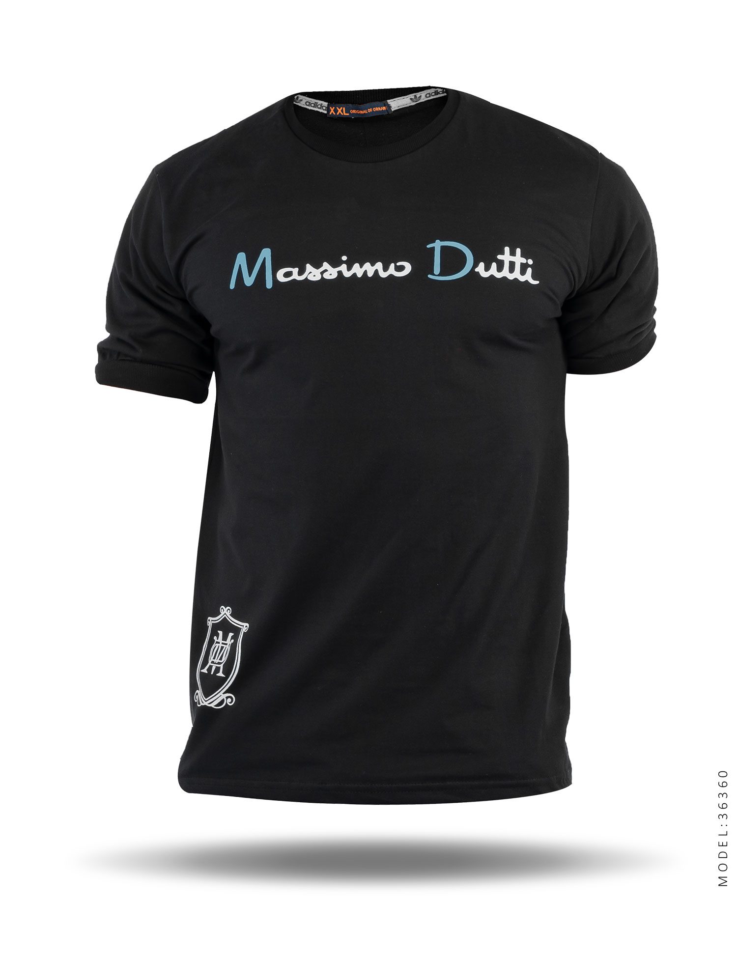 تیشرت یقه گرد مردانه Massimo Dutti مدل 36360