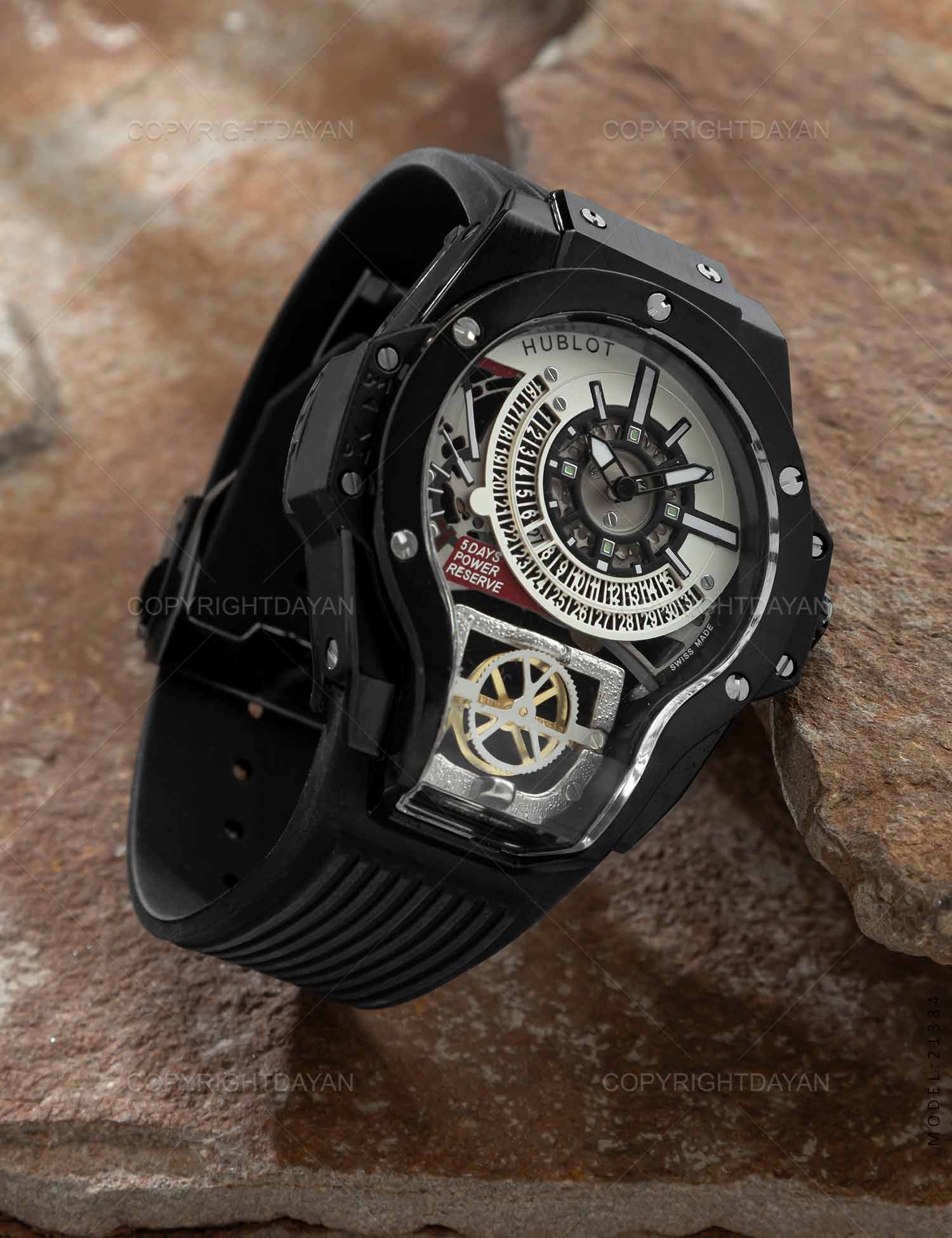 ساعت مچی مردانه Hublot مدل 21384