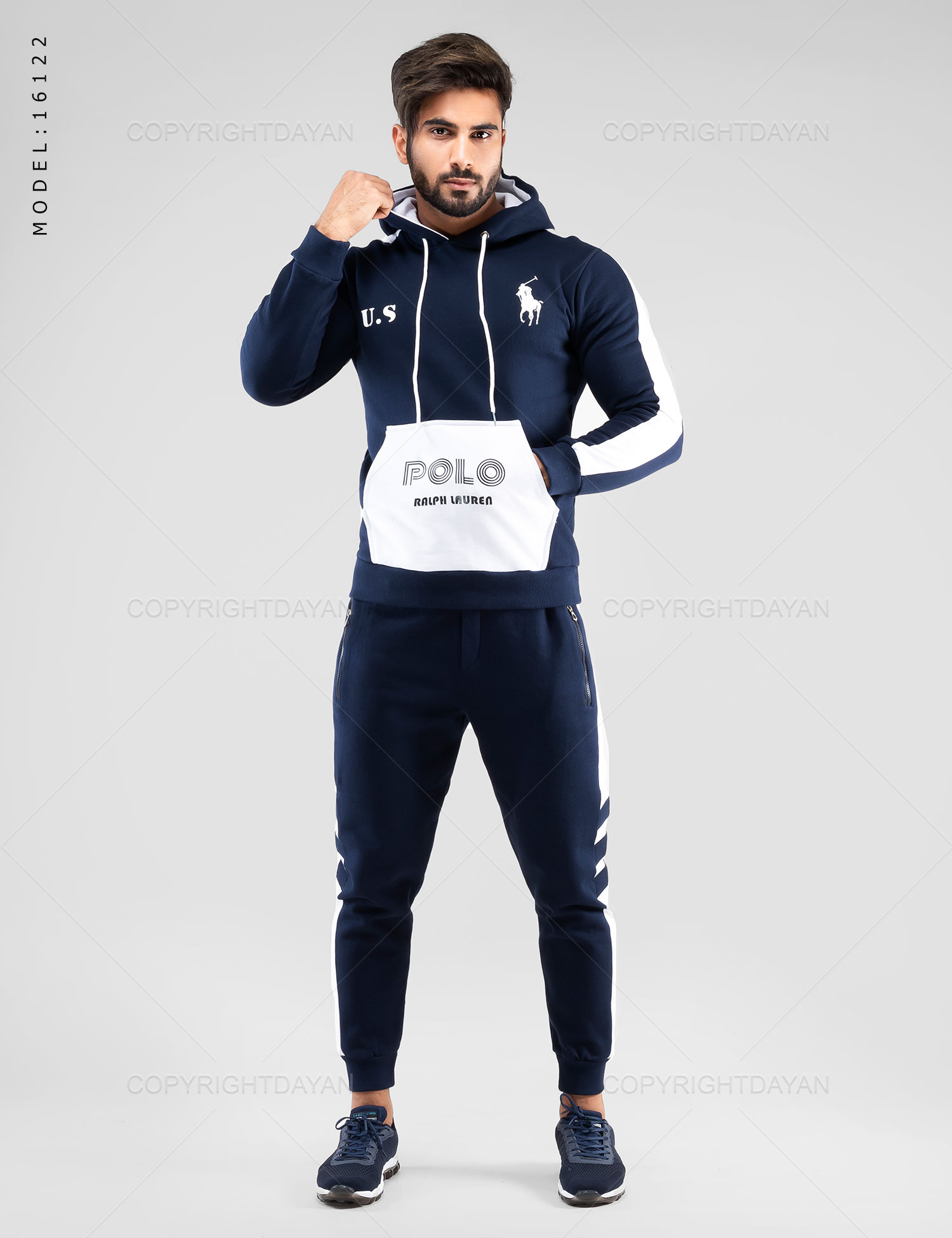 ست سویشرت شلوار مردانه Polo مدل 16122