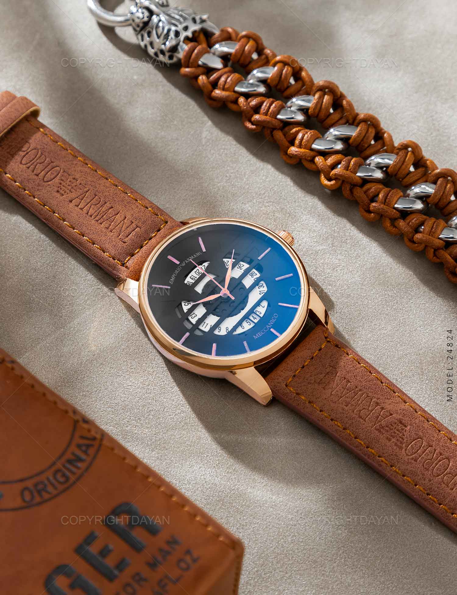 ساعت مچی عقربه ای مردانه Emporio Armani مدل 24824
