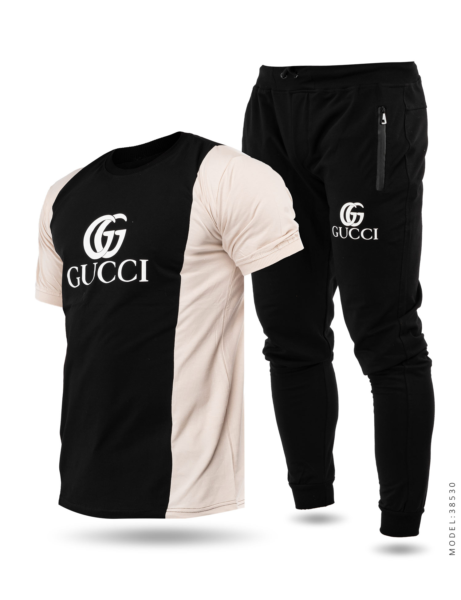 ست تیشرت شلوار مردانه Gucci مدل 38530