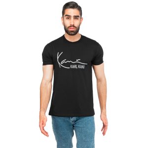 تیشرت Karl Kani یقه گرد مردانه مشکی ساده مدل 44610