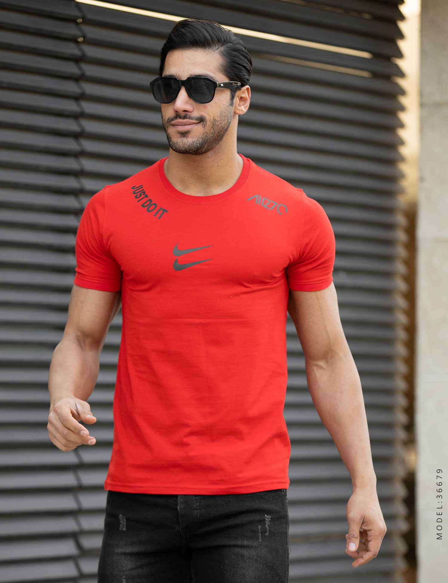 تیشرت مردانه یقه گرد Nike مدل 36679