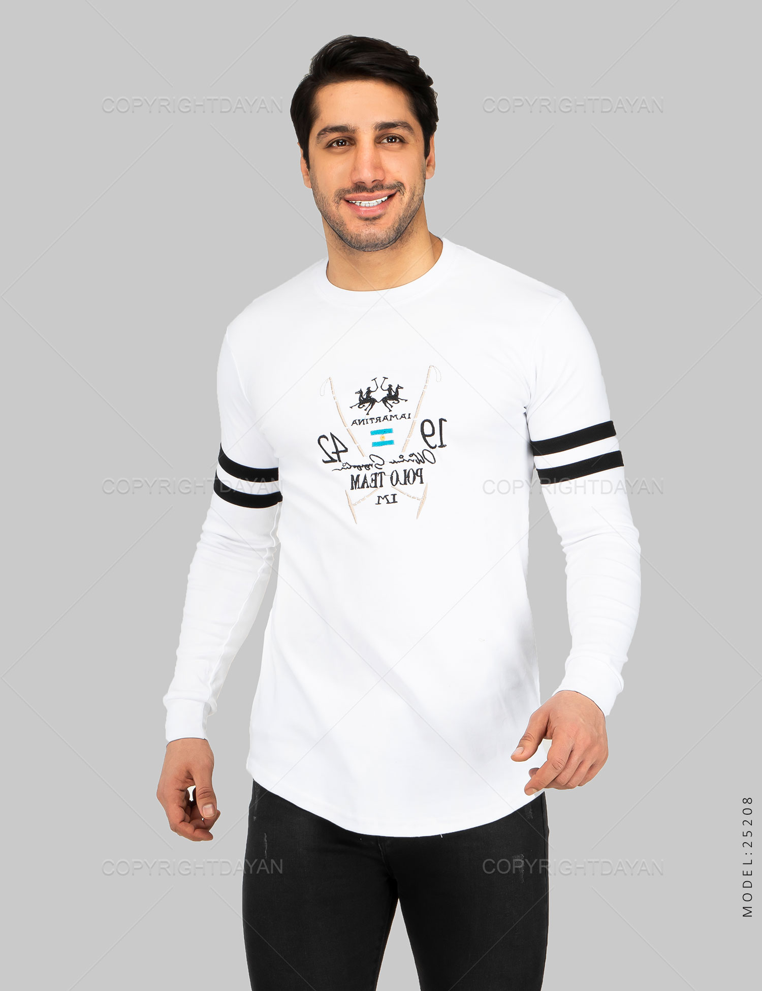 بلوز مردانه Polo مدل 25208