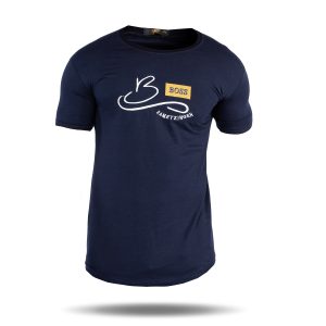 تیشرت مردانه یقه گرد Boss مدل 37967