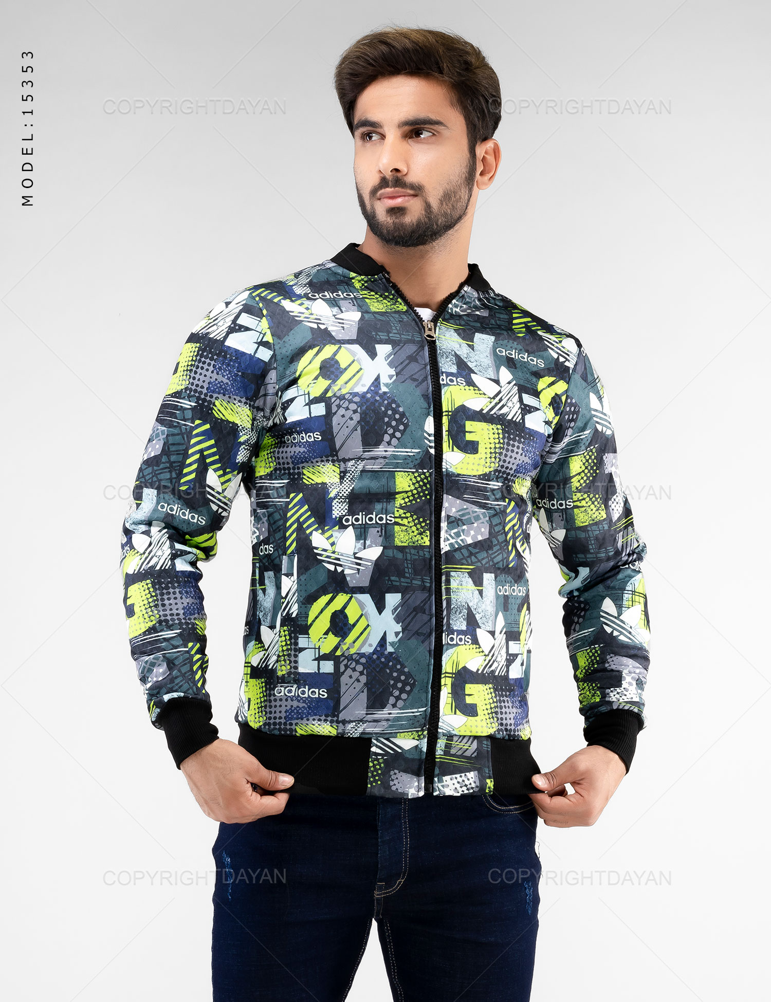 سویشرت مردانه Adidas مدل 15353