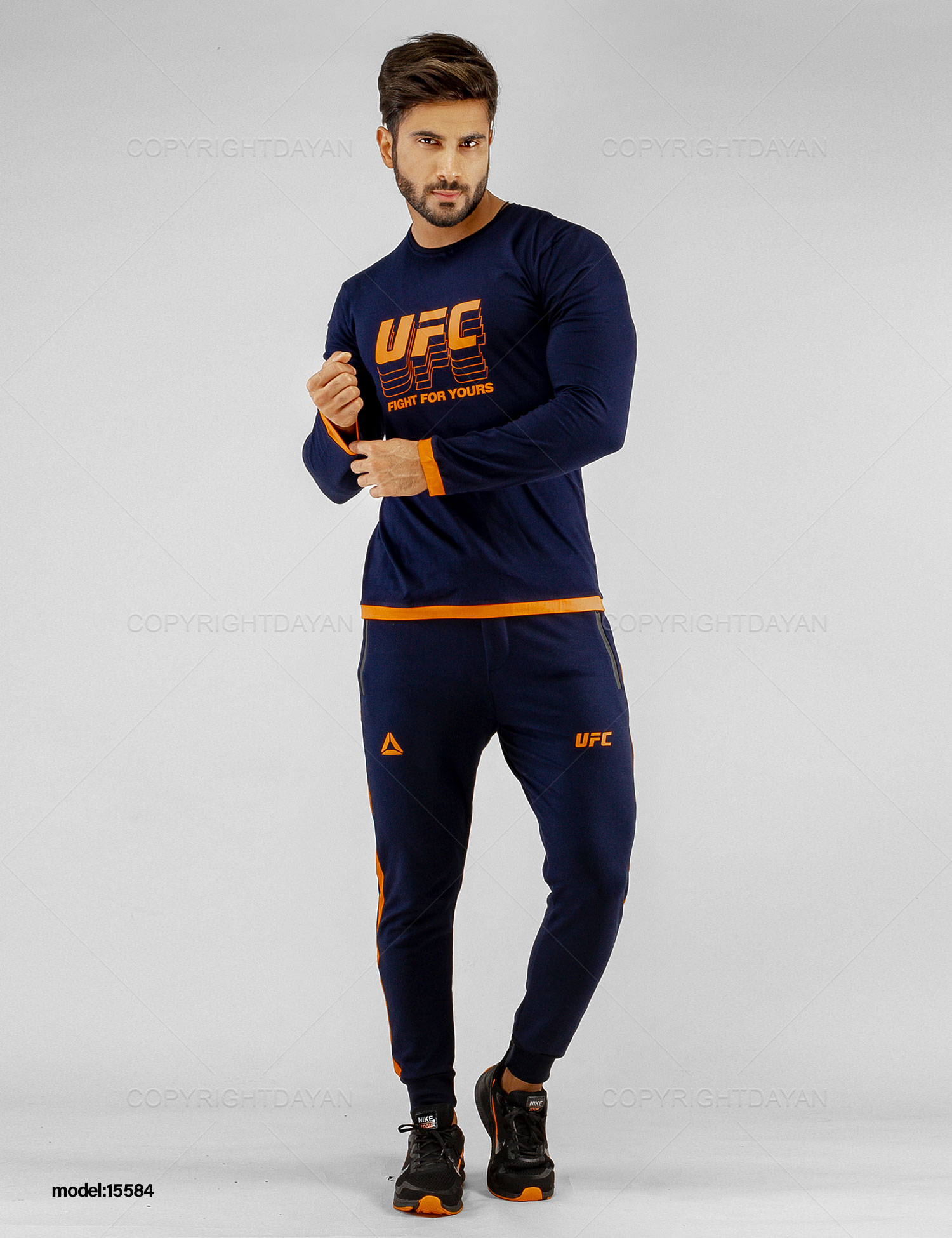 ست بلوز شلوار مردانه UFC مدل 15584