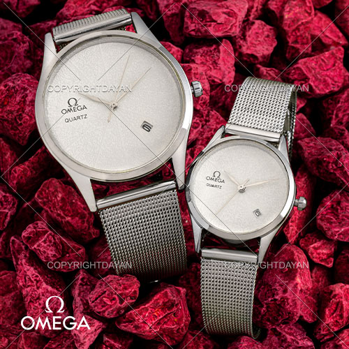 ست ساعت مچی مردانه زنانه Omega مدل W 9111