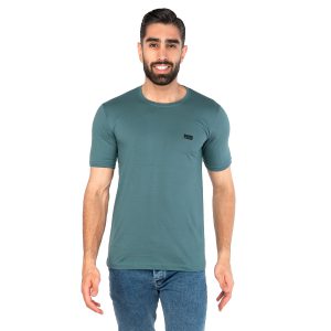 تیشرت Boss یقه گرد مردانه پنبه ساده مدل 44643